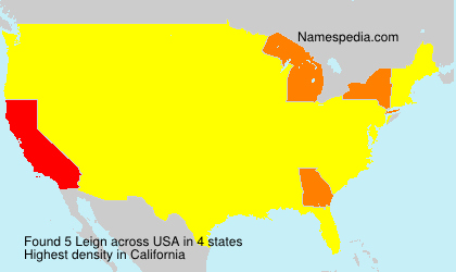 Surname Leign in USA Surname Leign in USA