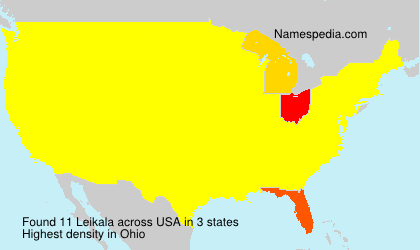 Surname Leikala in USA Surname Leikala in USA