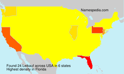 Surname Leikauf in USA Surname Leikauf in USA