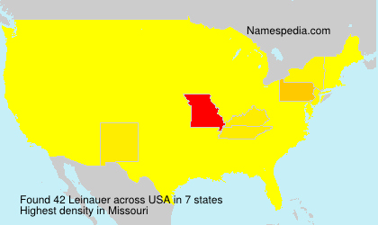 Surname Leinauer in USA Surname Leinauer in USA