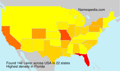 Surname Leirer in USA Surname Leirer in USA