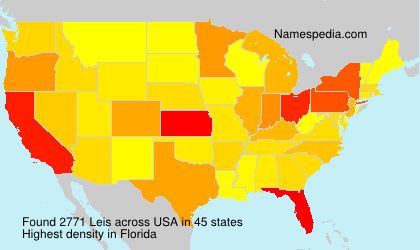 Surname Leis in USA Surname Leis in USA