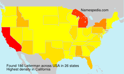 Surname Leiterman in USA Surname Leiterman in USA