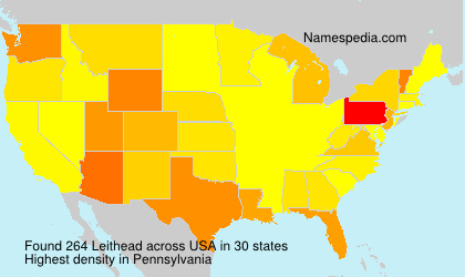Surname Leithead in USA Surname Leithead in USA