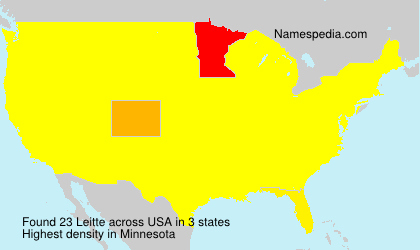 Surname Leitte in USA Surname Leitte in USA