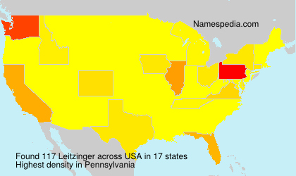 Surname Leitzinger in USA Surname Leitzinger in USA