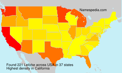 Surname Leitzke in USA Surname Leitzke in USA