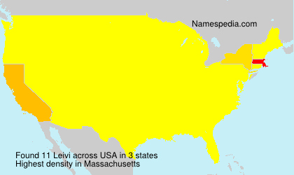 Surname Leivi in USA Surname Leivi in USA