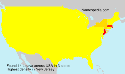Surname Lejava in USA Surname Lejava in USA