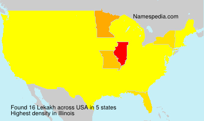 Surname Lekakh in USA Surname Lekakh in USA