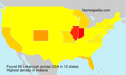 Surname Lekarczyk in USA Surname Lekarczyk in USA