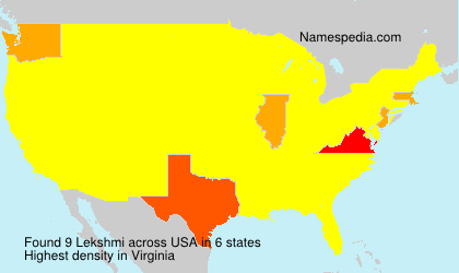 Surname Lekshmi in USA Surname Lekshmi in USA