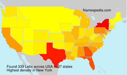 Surname Lelia in USA