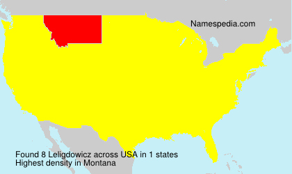 Surname Leligdowicz in USA Surname Leligdowicz in USA