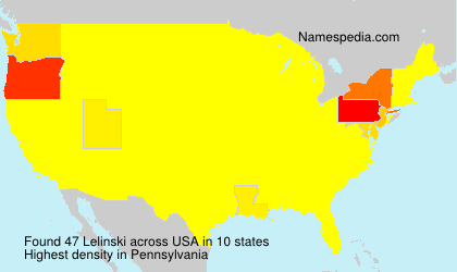 Surname Lelinski in USA Surname Lelinski in USA
