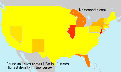 Surname Lellos in USA