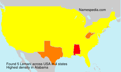 Surname Lemani in USA Surname Lemani in USA