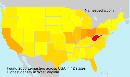 Surname Lemasters in USA Surname Lemasters in USA