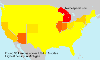 Surname Lembas in USA Surname Lembas in USA