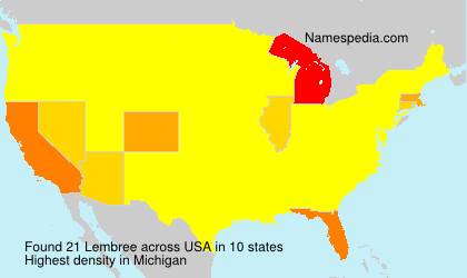 Surname Lembree in USA Surname Lembree in USA