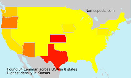 Surname Lemman in USA Surname Lemman in USA