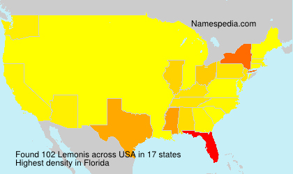 Surname Lemonis in USA Surname Lemonis in USA