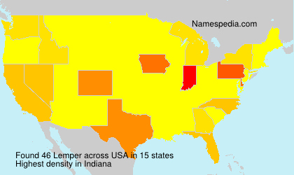 Surname Lemper in USA Surname Lemper in USA