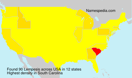 Surname Lempesis in USA Surname Lempesis in USA