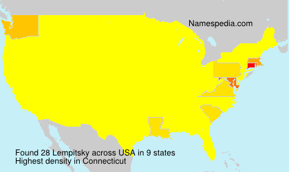 Surname Lempitsky in USA Surname Lempitsky in USA