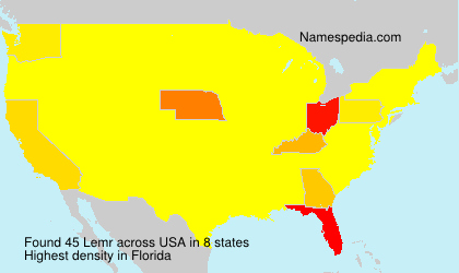 Surname Lemr in USA Surname Lemr in USA