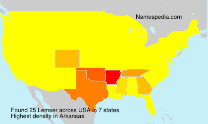 Surname Lemser in USA Surname Lemser in USA