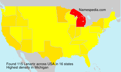 Surname Lenartz in USA Surname Lenartz in USA