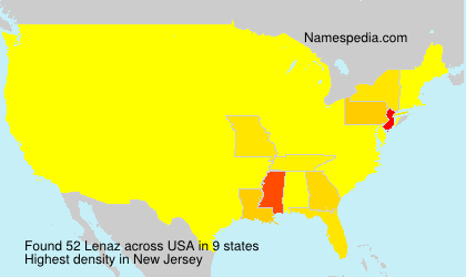 Surname Lenaz in USA Surname Lenaz in USA