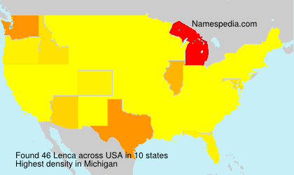 Surname Lenca in USA Surname Lenca in USA