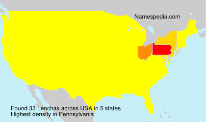 Surname Lenchak in USA Surname Lenchak in USA
