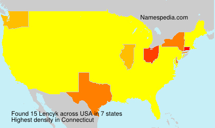 Surname Lencyk in USA Surname Lencyk in USA