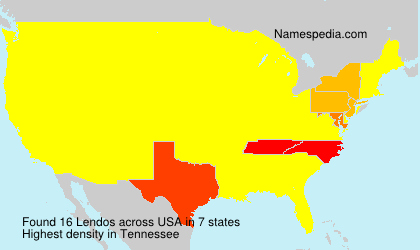 Surname Lendos in USA Surname Lendos in USA