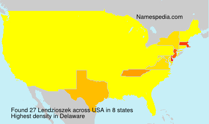Surname Lendzioszek in USA Surname Lendzioszek in USA