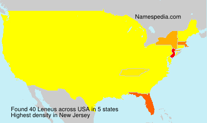 Surname Leneus in USA