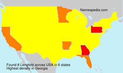 Surname Lengfeld in USA Surname Lengfeld in USA