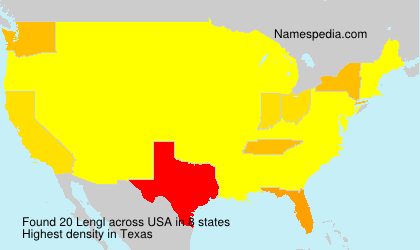 Surname Lengl in USA Surname Lengl in USA
