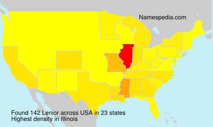 Surname Lenior in USA Surname Lenior in USA