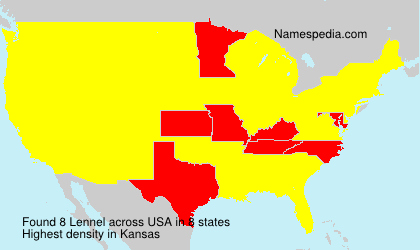 Surname Lennel in USA Surname Lennel in USA
