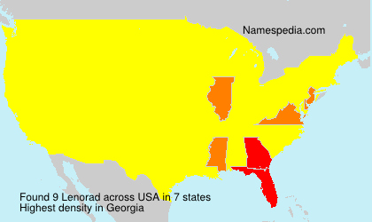 Surname Lenorad in USA Surname Lenorad in USA
