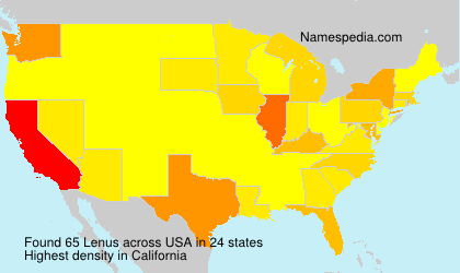 Surname Lenus in USA Surname Lenus in USA