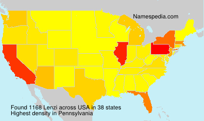 Surname Lenzi in USA Surname Lenzi in USA