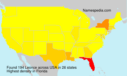 Surname Leonce in USA Surname Leonce in USA