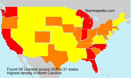 Surname Leonerd in USA Surname Leonerd in USA
