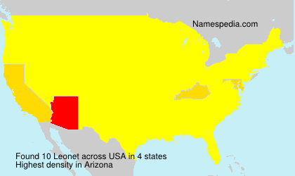 Surname Leonet in USA Surname Leonet in USA