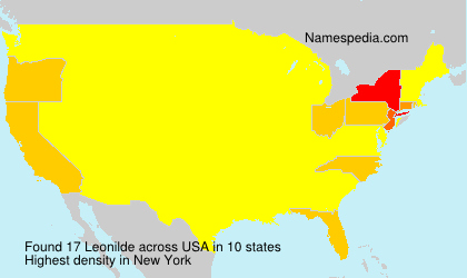Surname Leonilde in USA Surname Leonilde in USA
